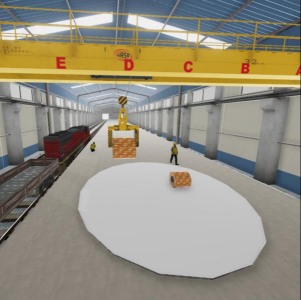 Bridge-Crane Simulator